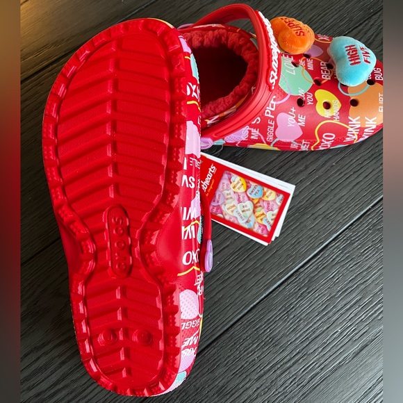 CROCS X SWEETHEARTS Collaboration ELEVATED Classic Lined Clogs J5 - Picture 3 of 9